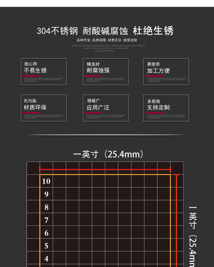 304不銹鋼篩網(wǎng)超聲波振動篩篩網(wǎng)過濾篩網(wǎng)(圖3)